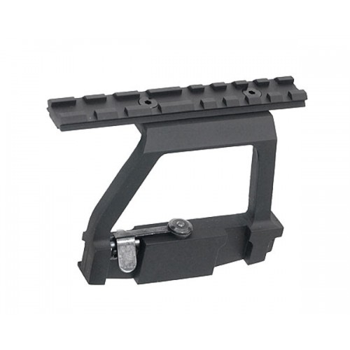 SIDE MOUNT FOR THE AK, Upgrade your AK platform with this dedicated side rail mount designed for stability, versatility, and easy optics integration